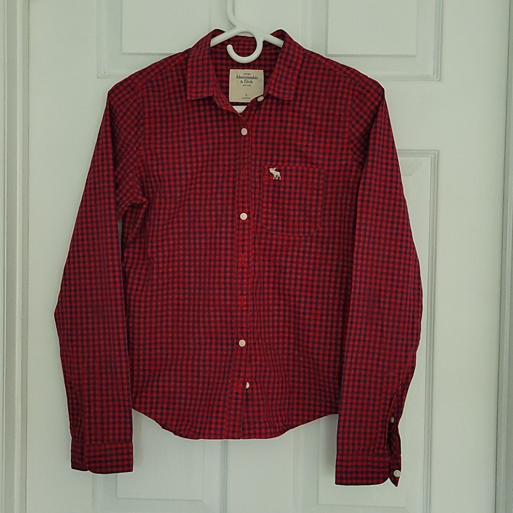 Abercrombie Fitch Women Shirt Small Cotton Shirt Small Women Cotton Top